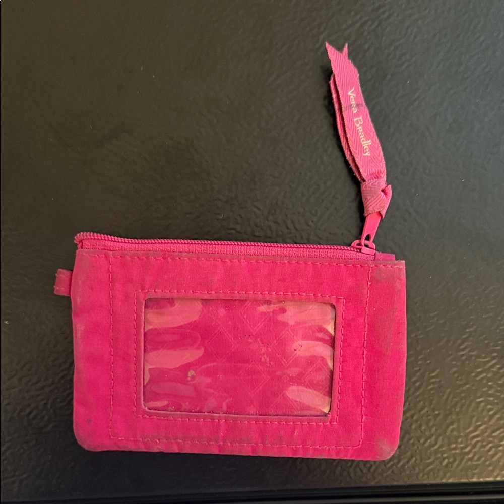 Vera Bradley Fuchsia ID Holder